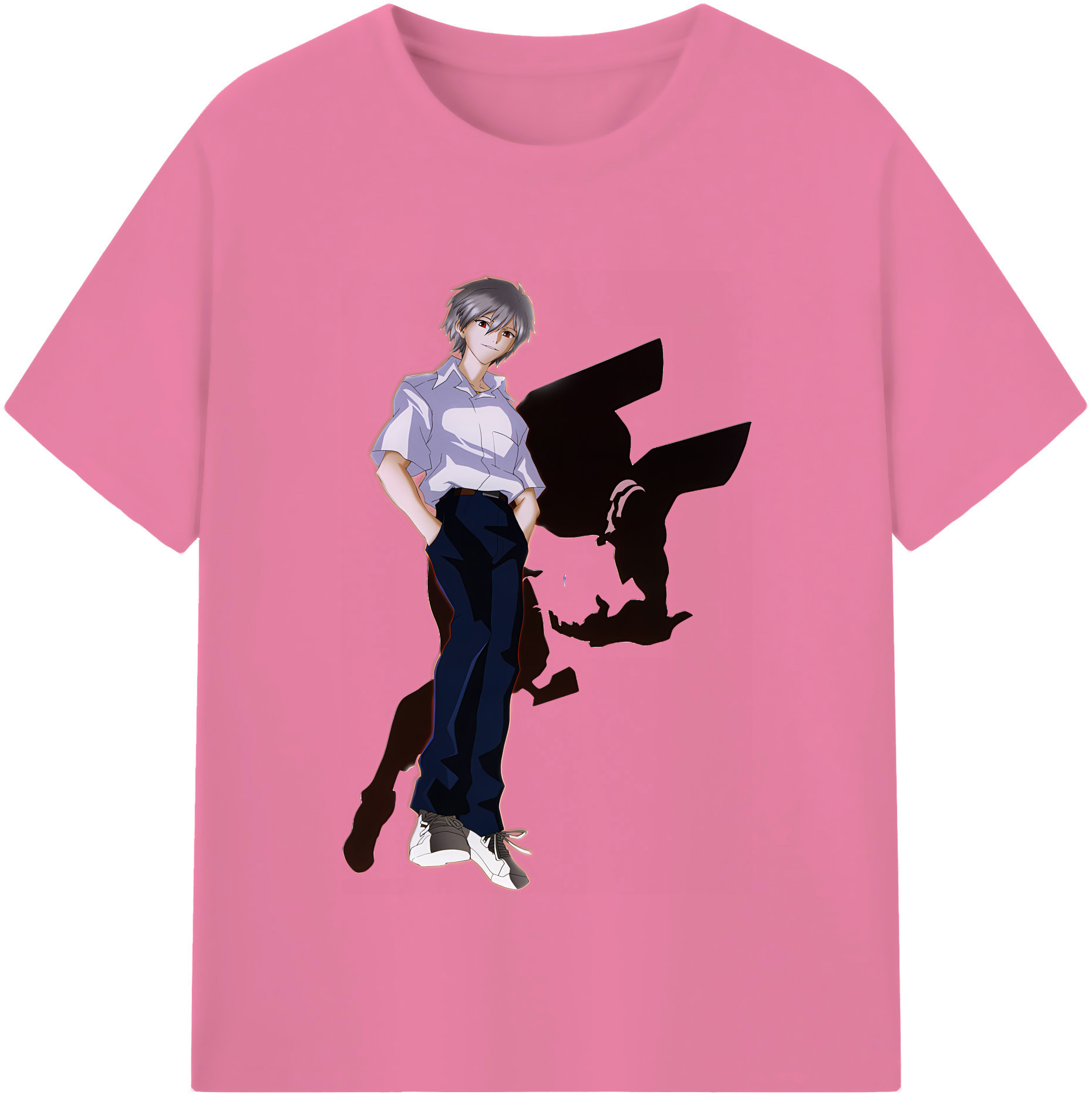（画像用） EVA 新世紀エヴァンゲリオン 綿100％半袖Tシャツ（フロントプリント）